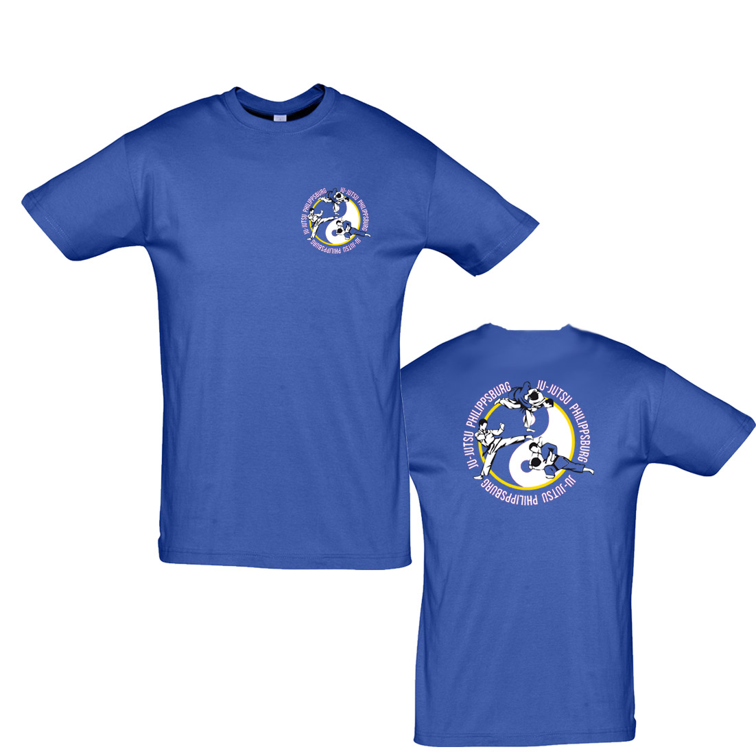 Blaues Philippsburg Team-Shirt